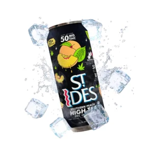 St IDES High TEA Southern Peach 50MG THC High Potency Infused Tea
