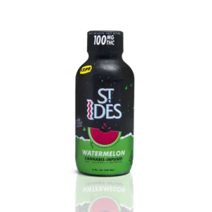St Ides Shots Watermelon 100MG THC 4oz Ready-to-Drink